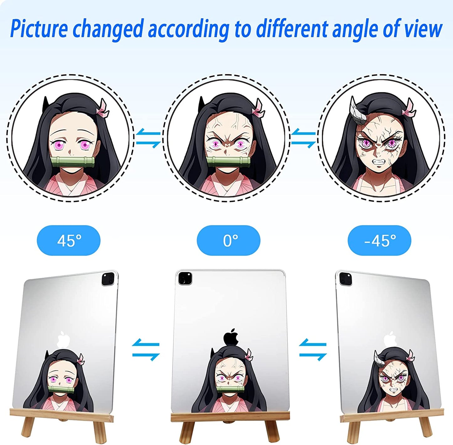 Stickers 3D Demon Slayer - Nezuko