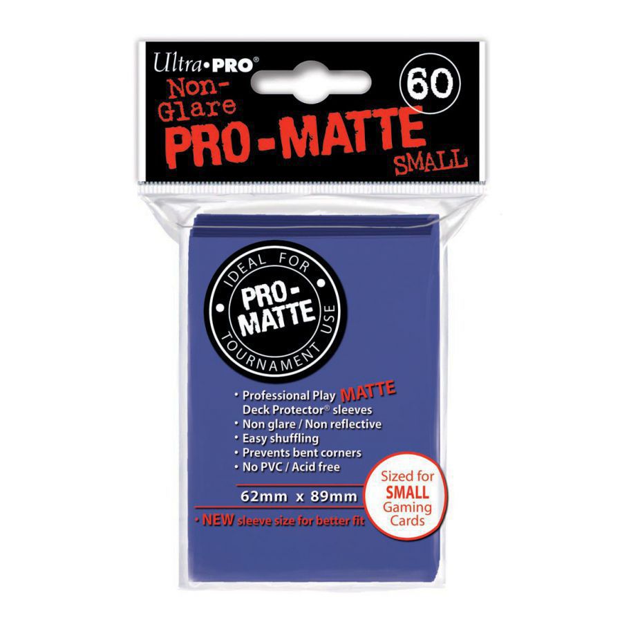Sleeves Ultra-pro Mini Par 60 Bleu Foncé Matte