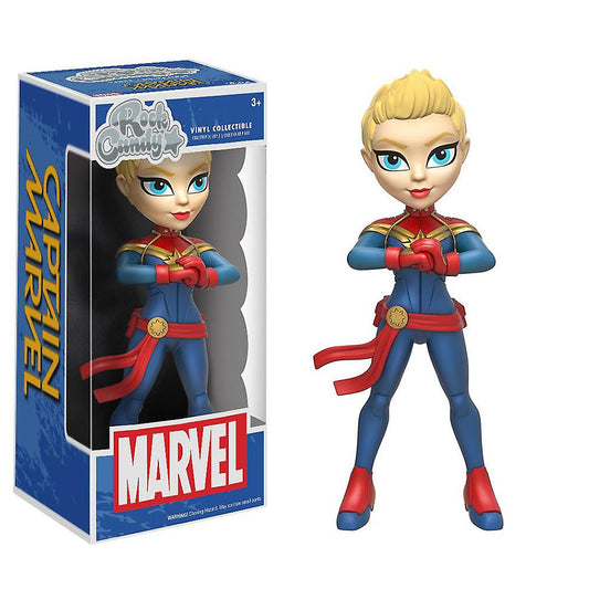 MARVEL COMICS ROCK CANDY VINYL FIGURINE -CAPTAIN MARVEL-