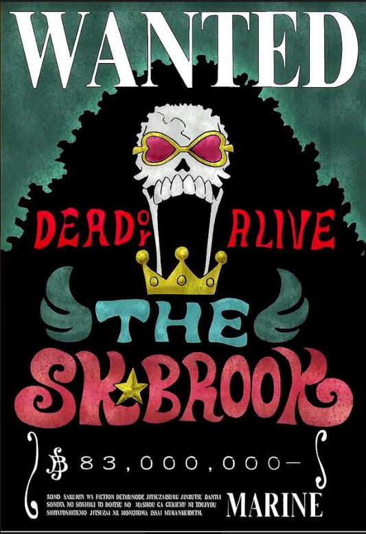Mini Poster One Piece - Brook