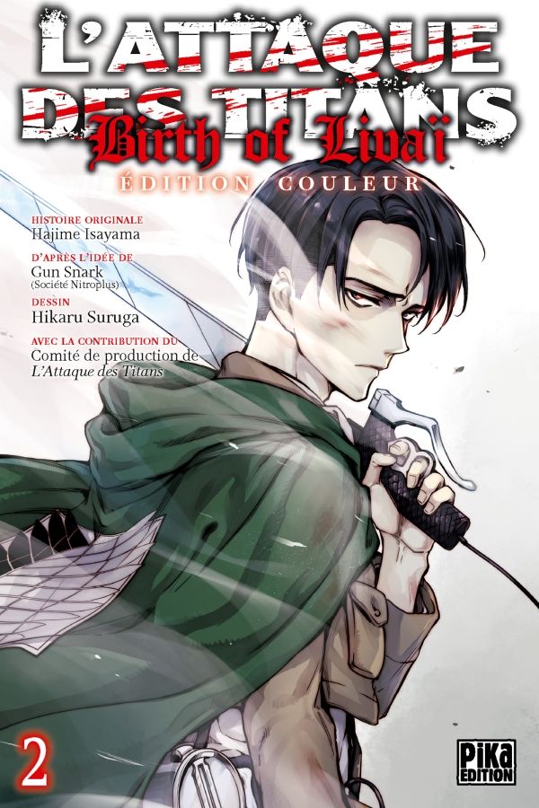 Occasion Attaque Des Titans (l') - Birth of Livai Vol.2 Couleur