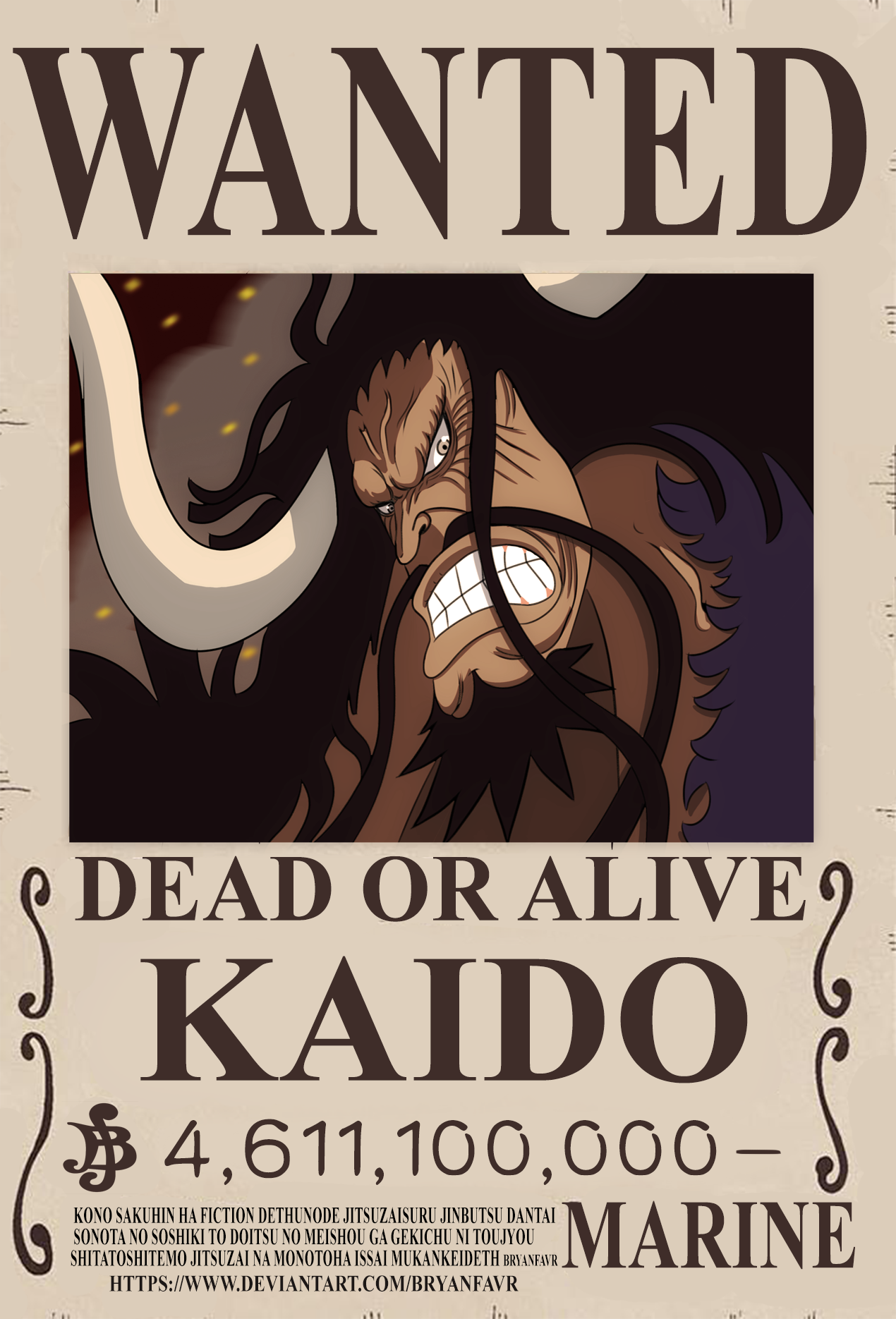 Poster One Piece - KAIDO