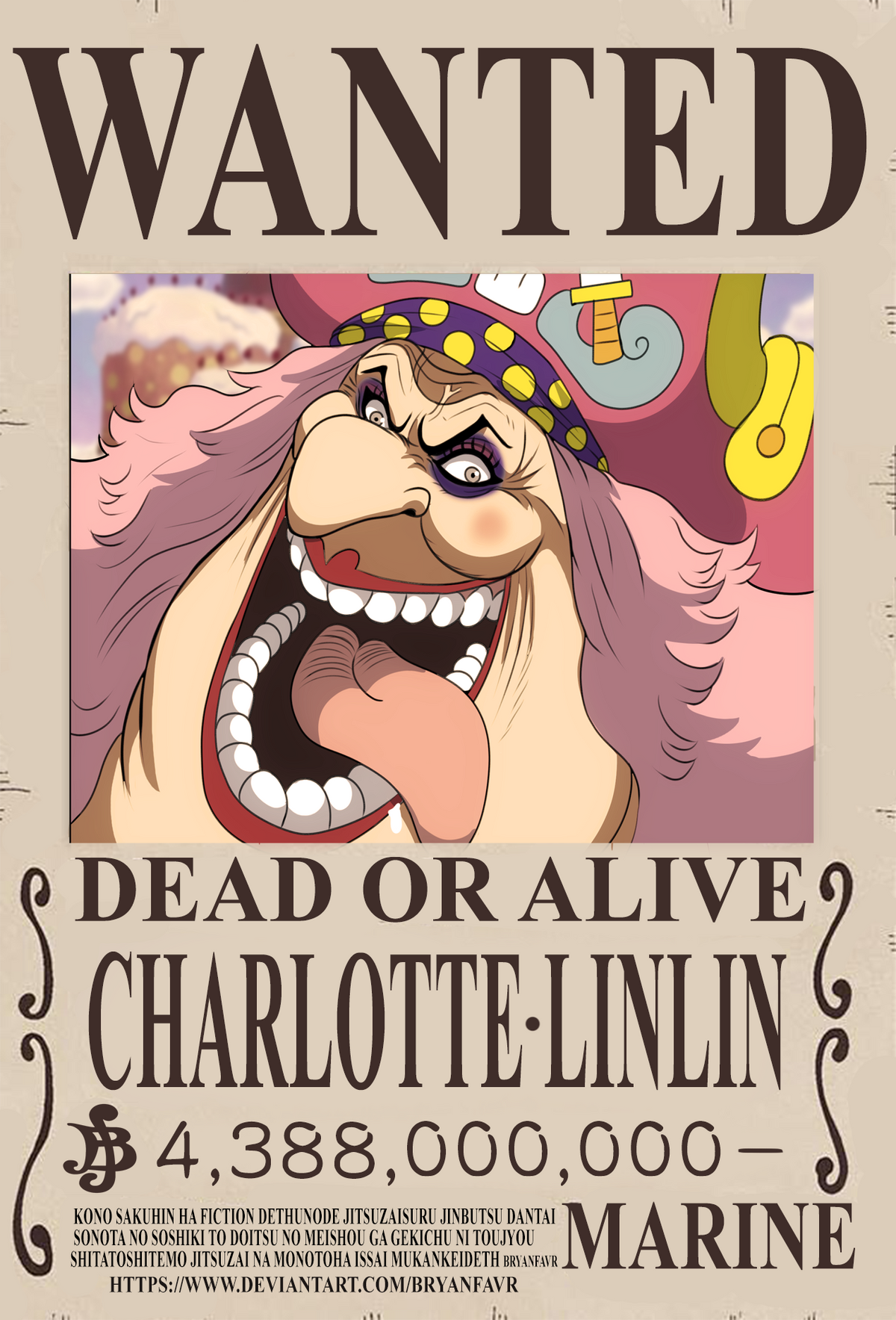 Mini Poster One Piece - BIG MOM