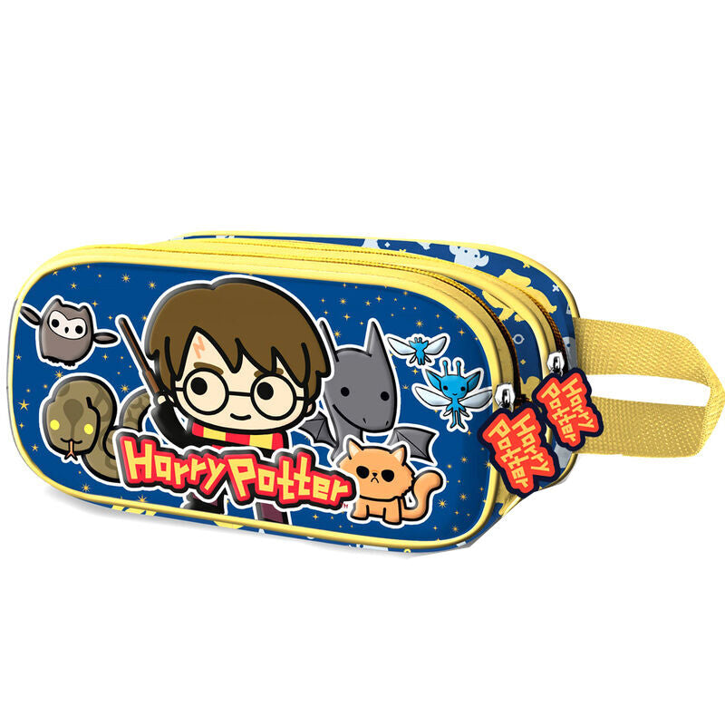 Harry Potter Beasty Friends 3D double pencil case