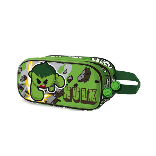 Marvel Avengers Hulk Greenmass 3D double pencil case