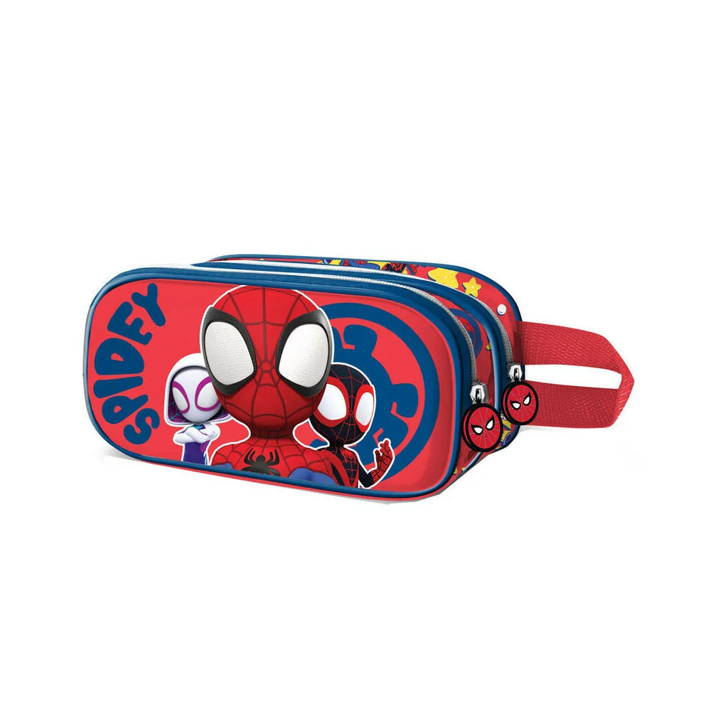 Marvel Spidey Gang 3D double pencil case