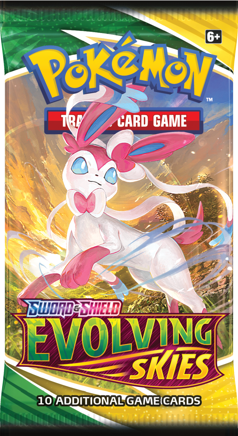 Pokemon SWSH7: Evolving Skies Booster