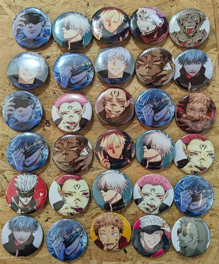 Badges Jujutsu Kaisen