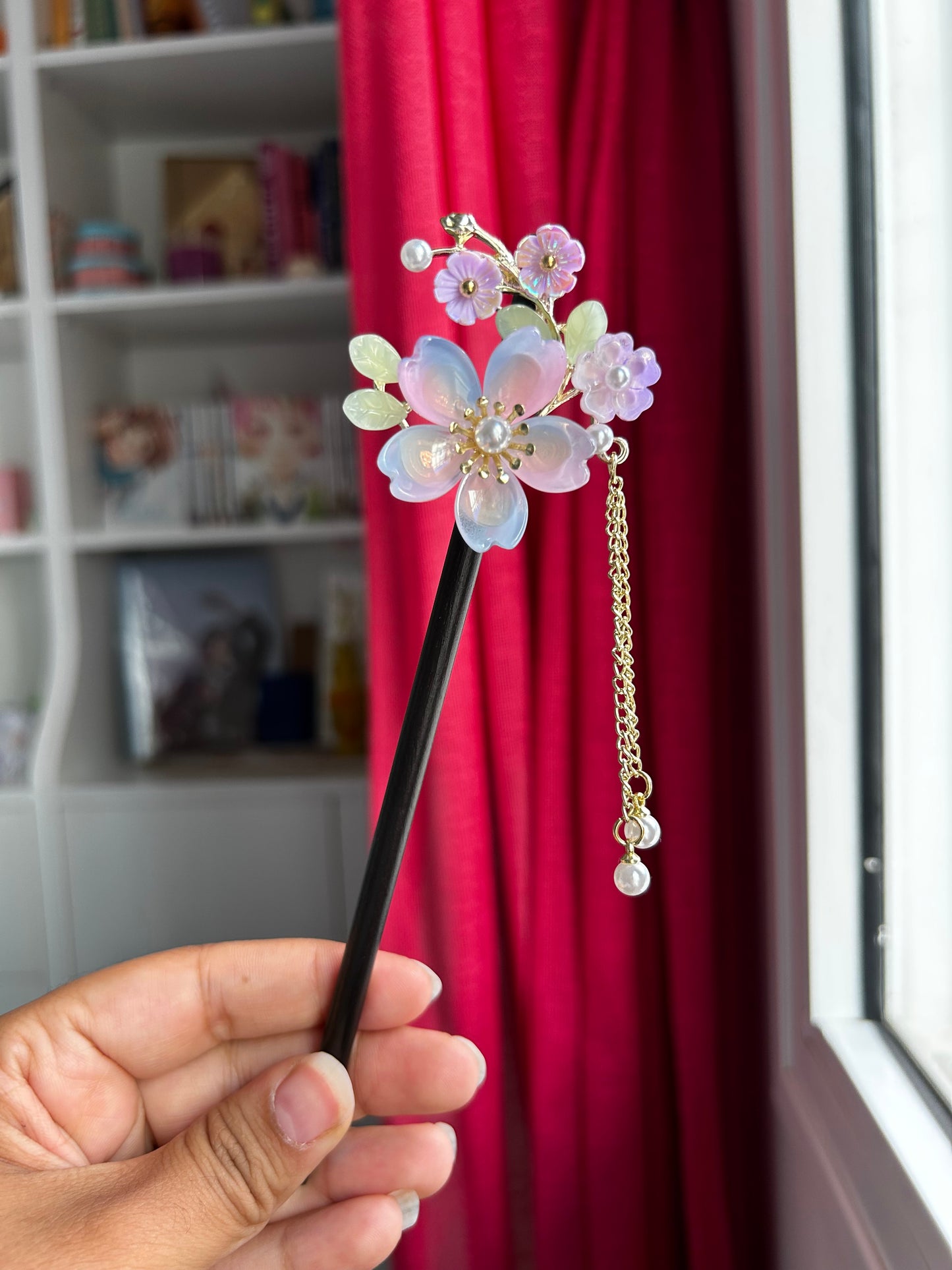 Hair pins Sakura Flower