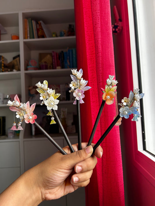 Hair pins Flowers