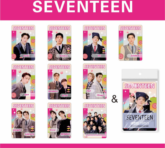 Photocards PVC Seventeen