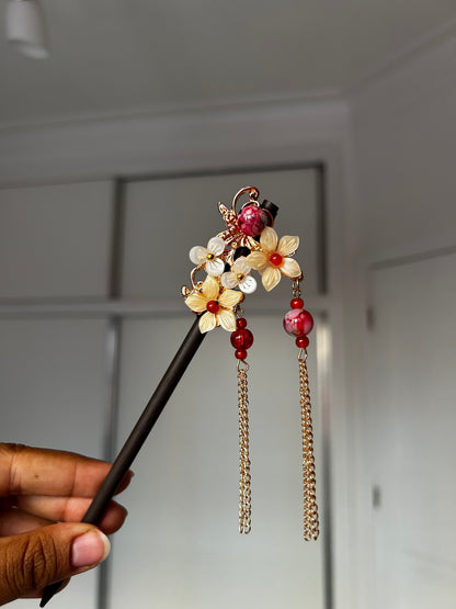 Hair pins Crimson Dynasty Collection