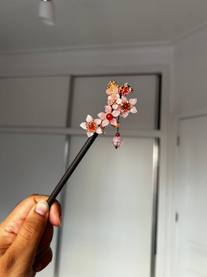 Hair pins Crimson Dynasty Collection