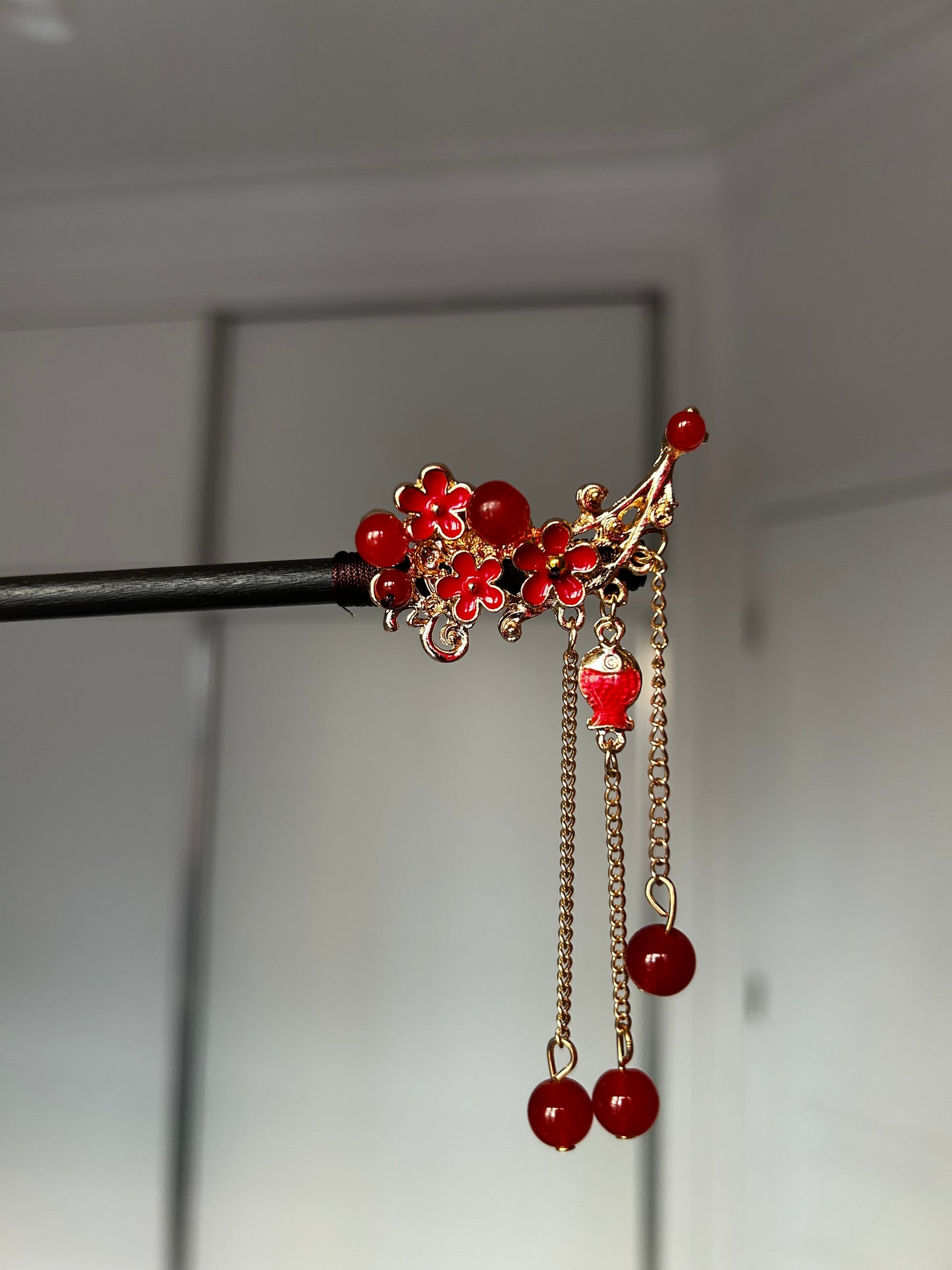Hair pins Crimson Dynasty Collection
