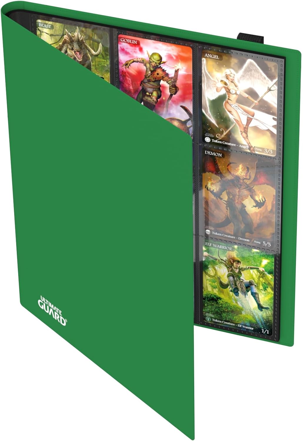 Poche Flexxfolio 360 18 pocket - Green - Ultimate Guard