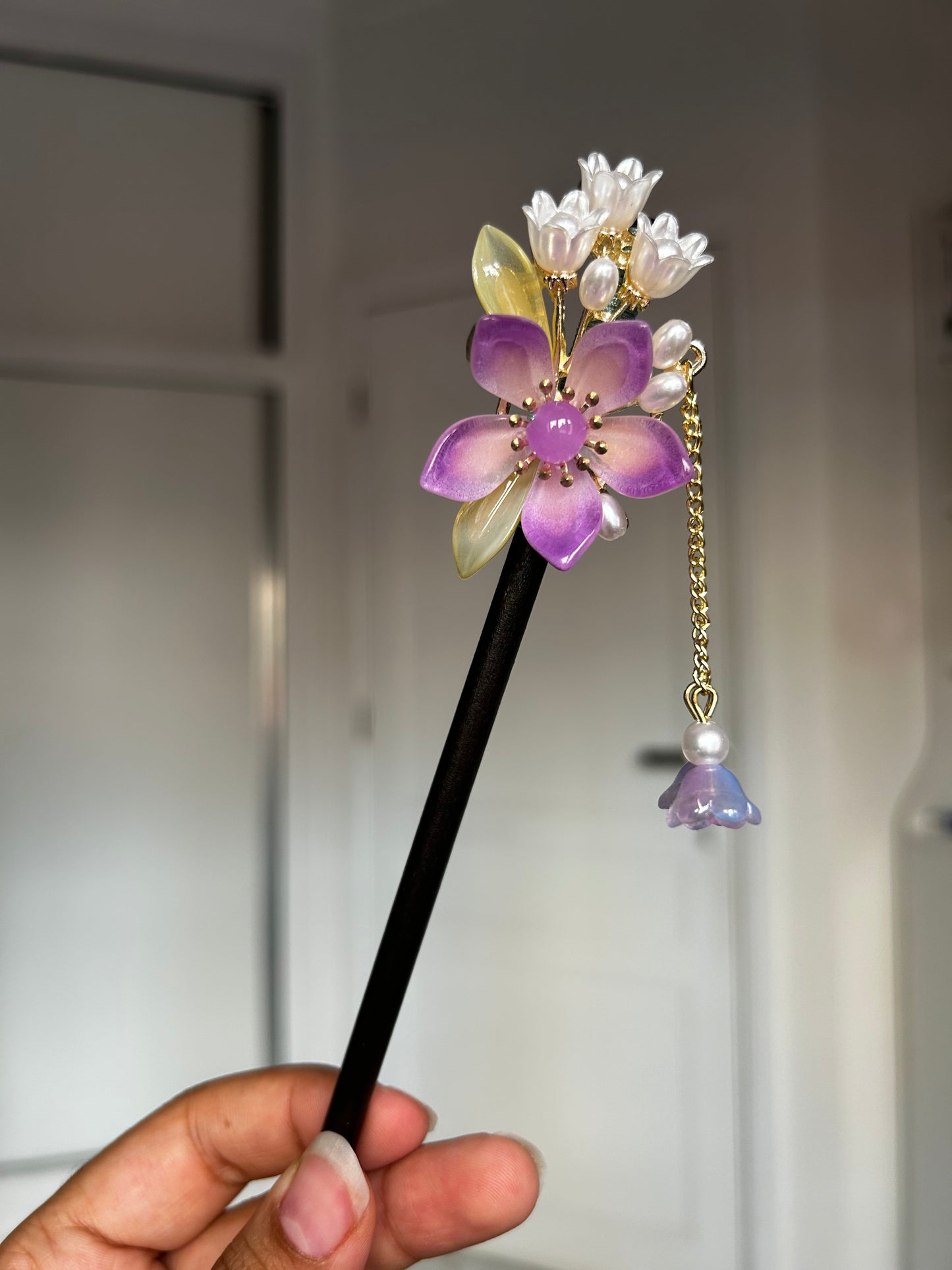 Hair pins Flower