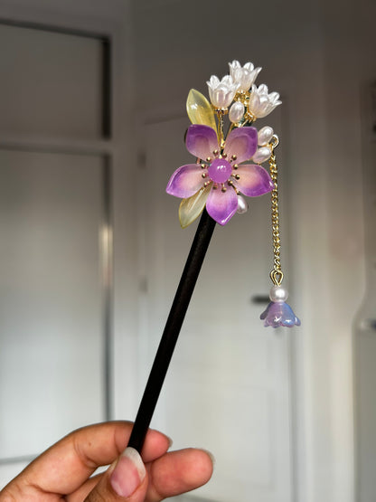 Hair pins Flower