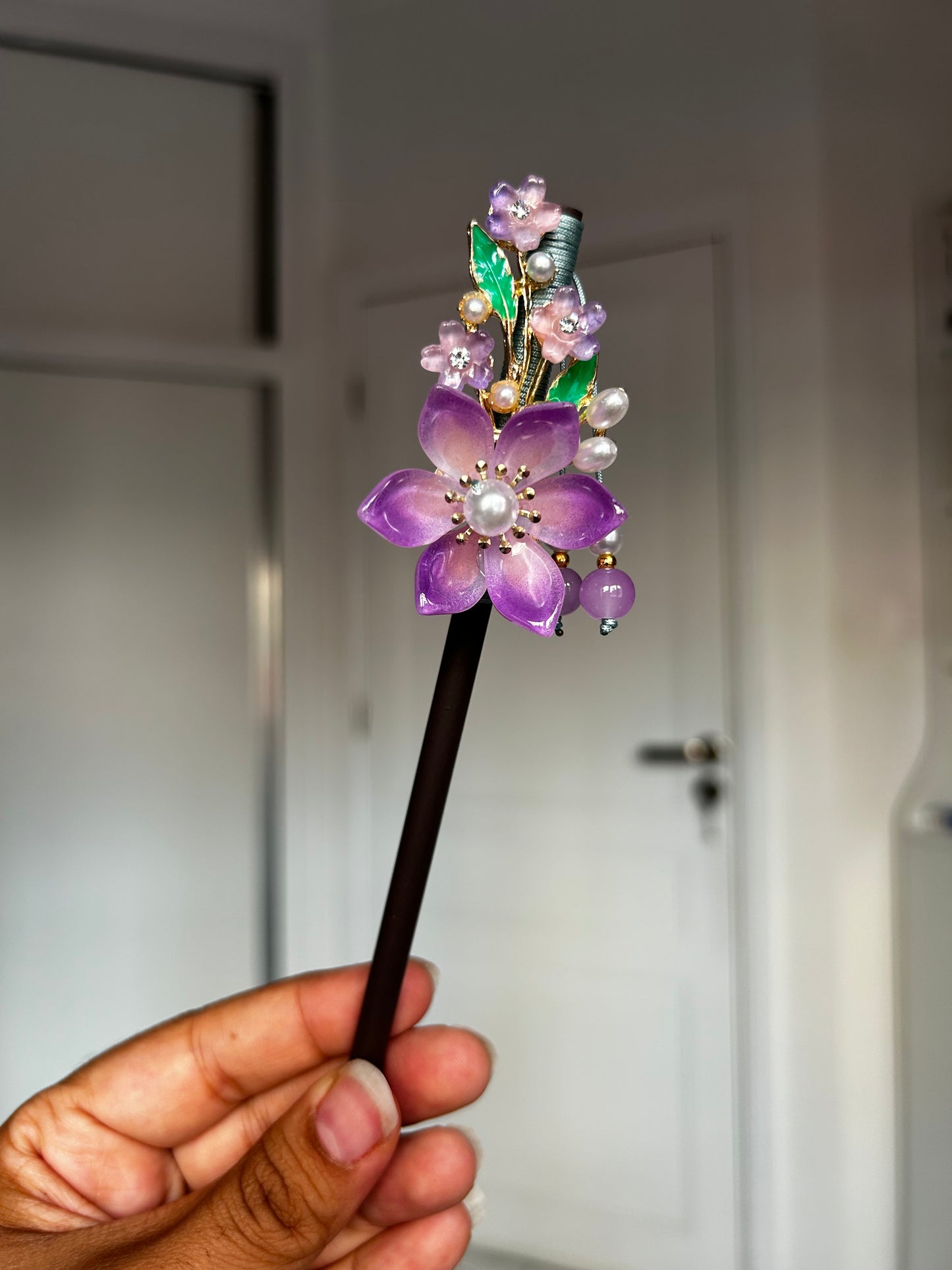 Hair pins Flower