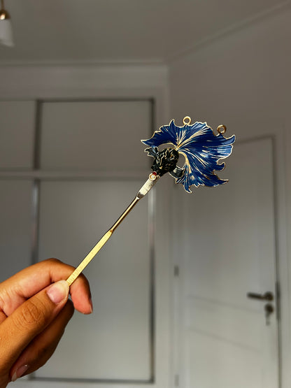 Hair pins Porcelain Garden Collection