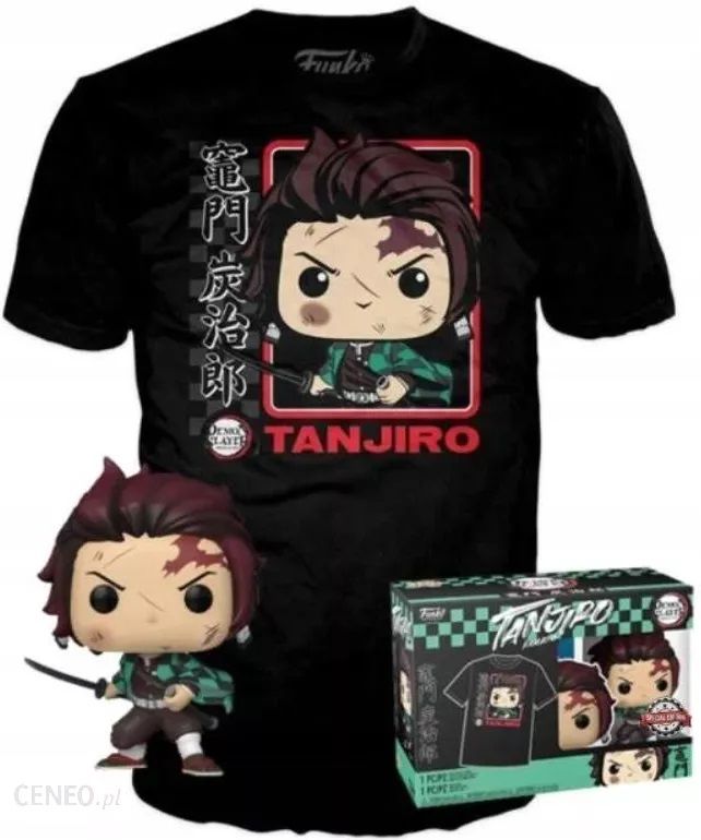 DEMON SALYER - Kamado Tanjiro - Funko POP! + T-Shirt