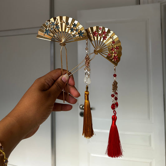 Hair pins Imperial Fan Collection