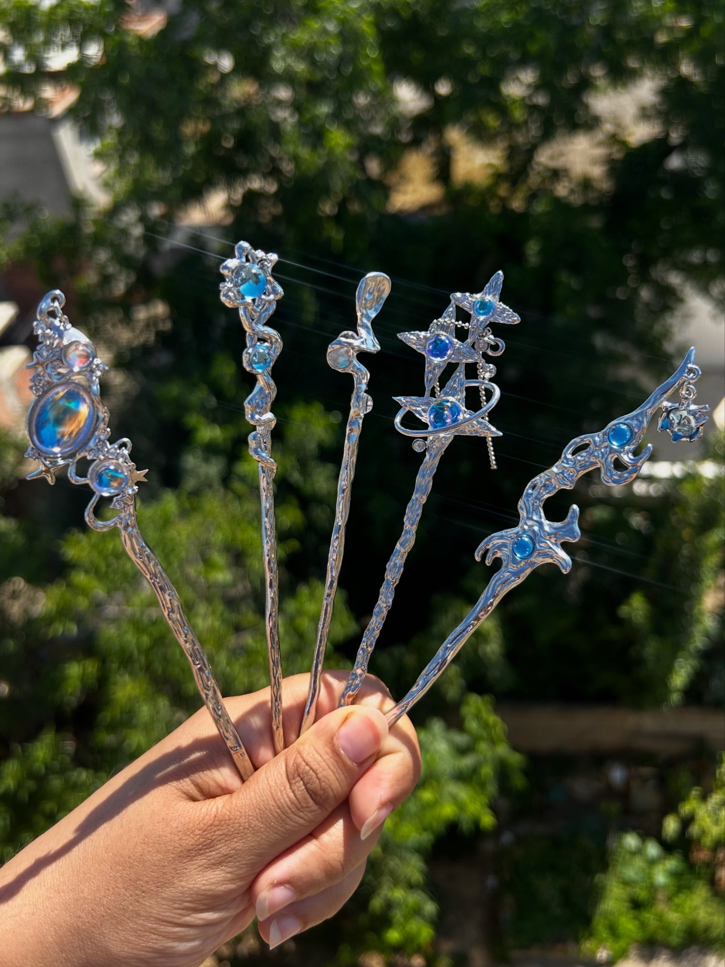 Hair pins Celestial Reverie Collection