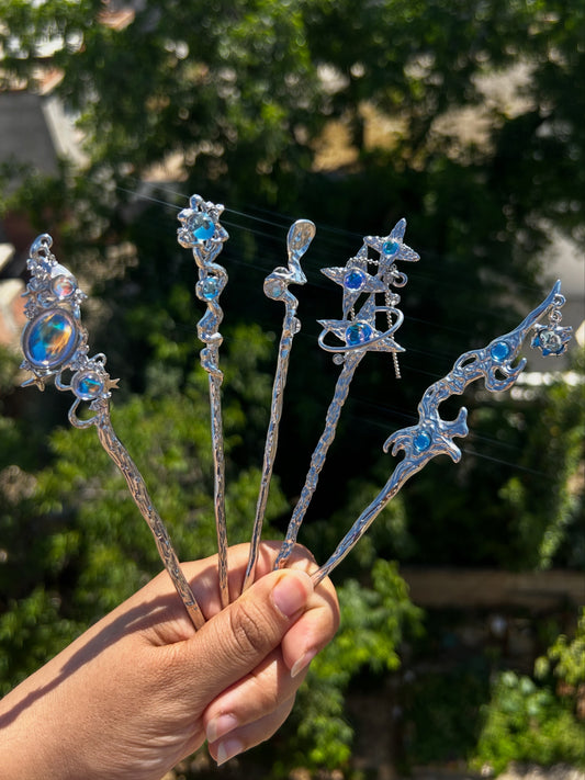 Hair pins Celestial Reverie Collection
