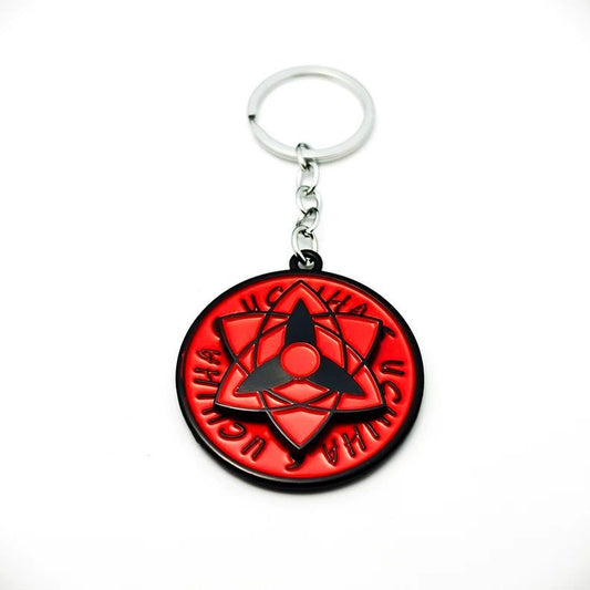 Porte Cle Metal Naruto - Sharingan Sasuke
