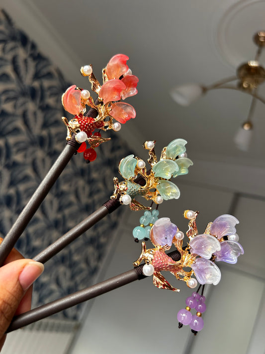 Hair pins The Koi Collection