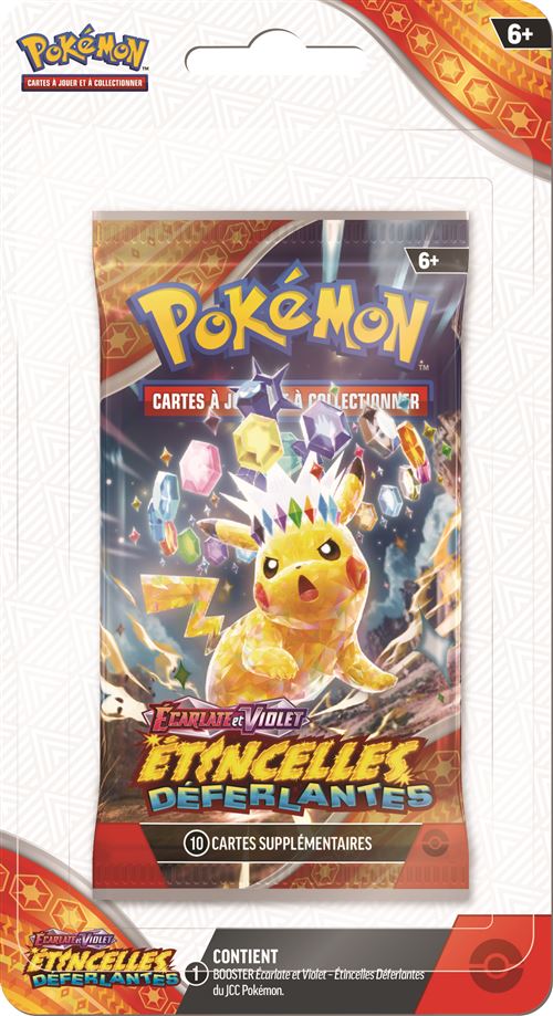 Pokémon Booster Blister EV08 Ecarlates et Violet Etincelles Déferlantes