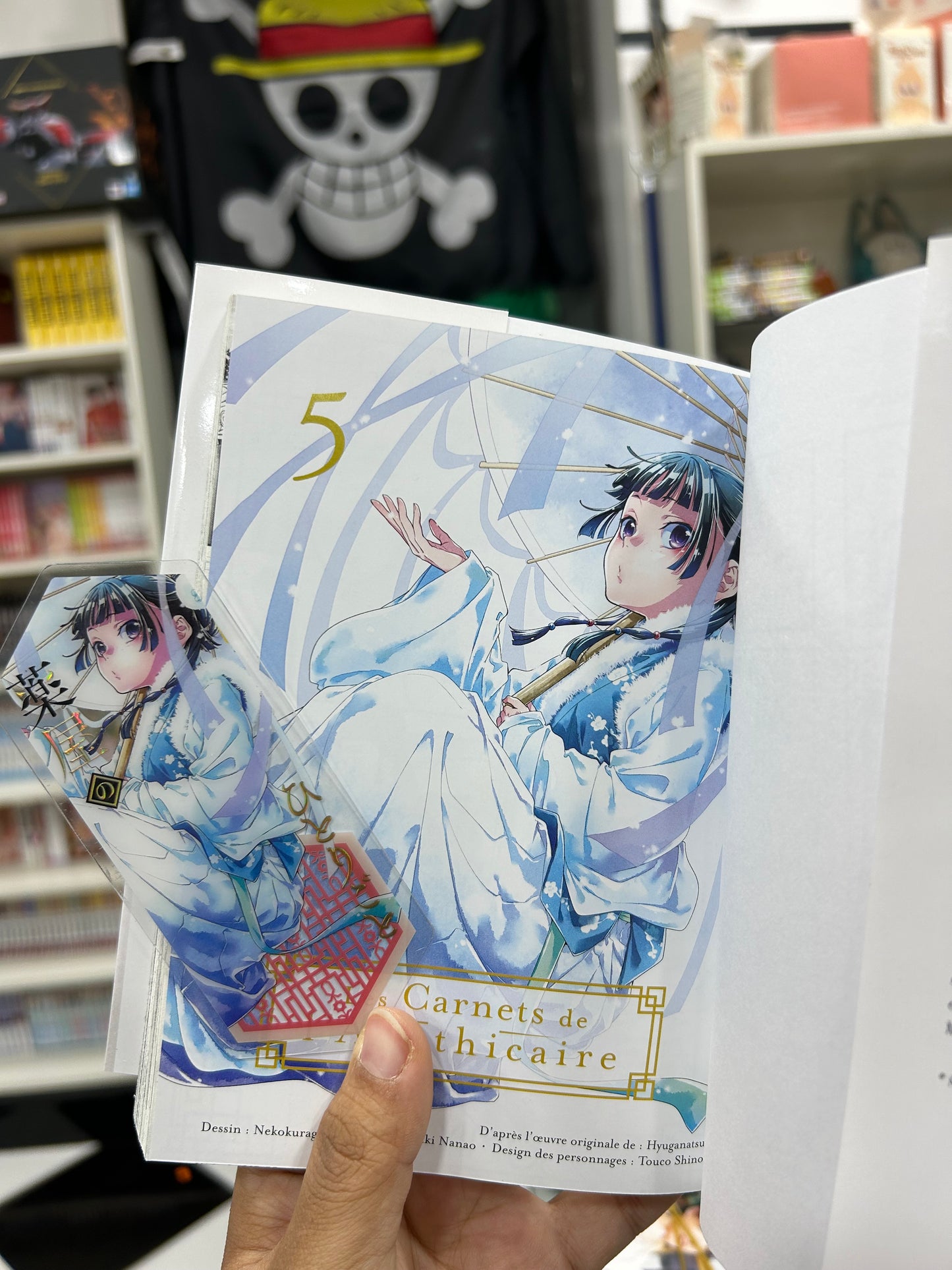 Marque page PVC Les Carnets de l’Apothicaire