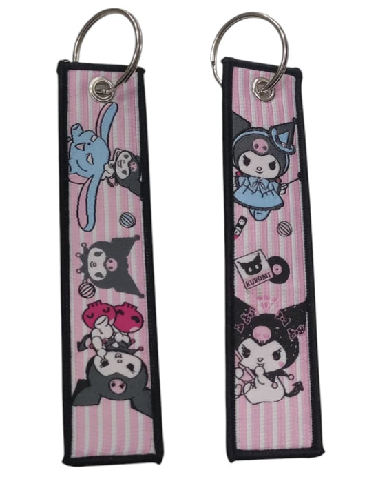 Porte  clé Tissue Kuromi