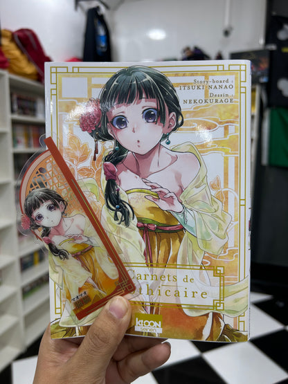 Marque page PVC Les Carnets de l’Apothicaire