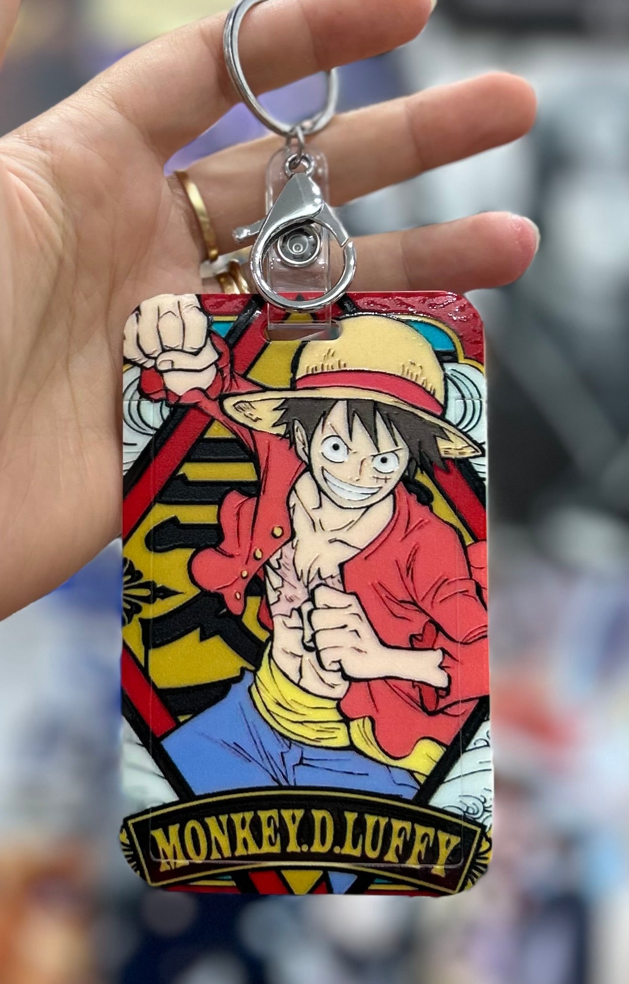 Cards holder one piece