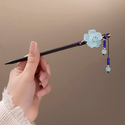 Hair pins Chinese Flowers