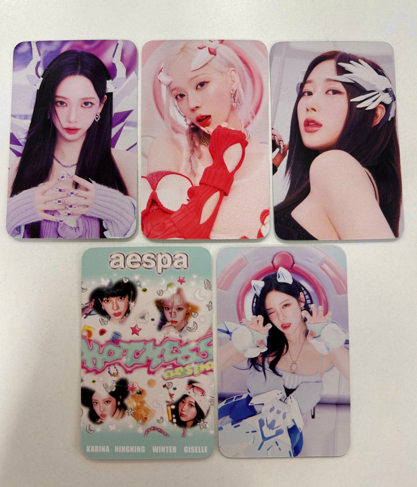 Photocards Aespa Double side