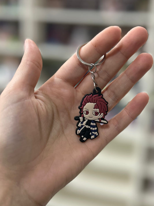 Porte cle silicone demon slayer - tanjiro -
