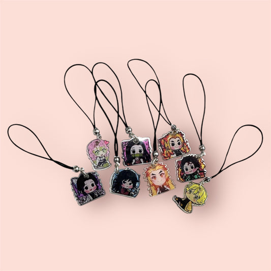 Phone strap  demon slayer (Ramdom)