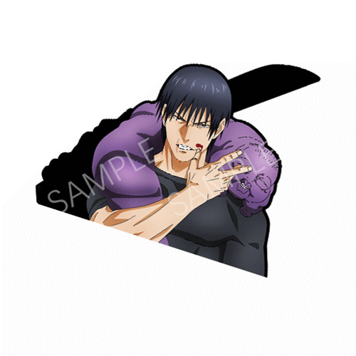 Stickers 3D Jujutsu Kaisen - Toji