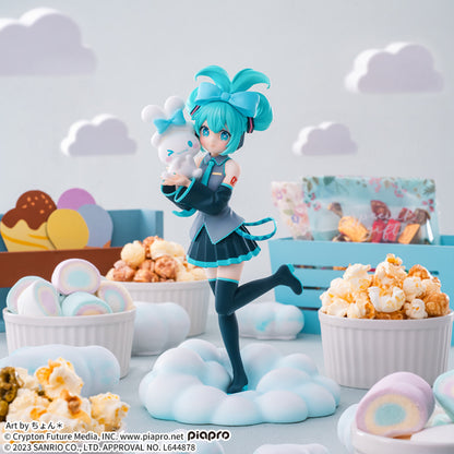 Figurine  Hatsune Miku X Cinnamoroll Luminasta