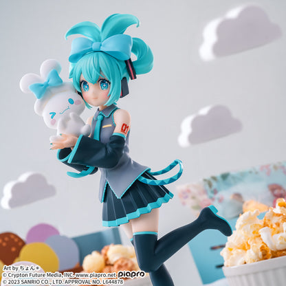 Figurine  Hatsune Miku X Cinnamoroll Luminasta