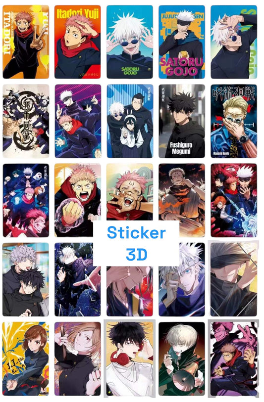 Stickers 3D Jujutsu Kaisen