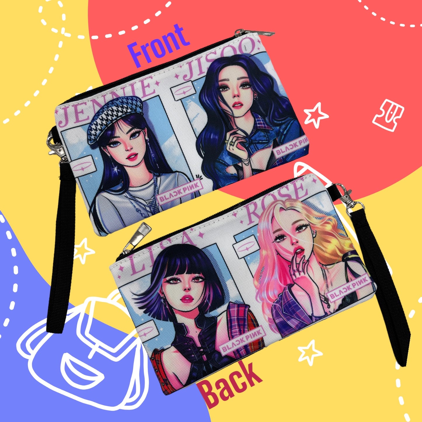 Trousse (pencil case) - Blackpink