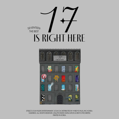 SEVENTEEN - SEVENTEEN BEST ALBUM - 17 IS RIGHT HERE