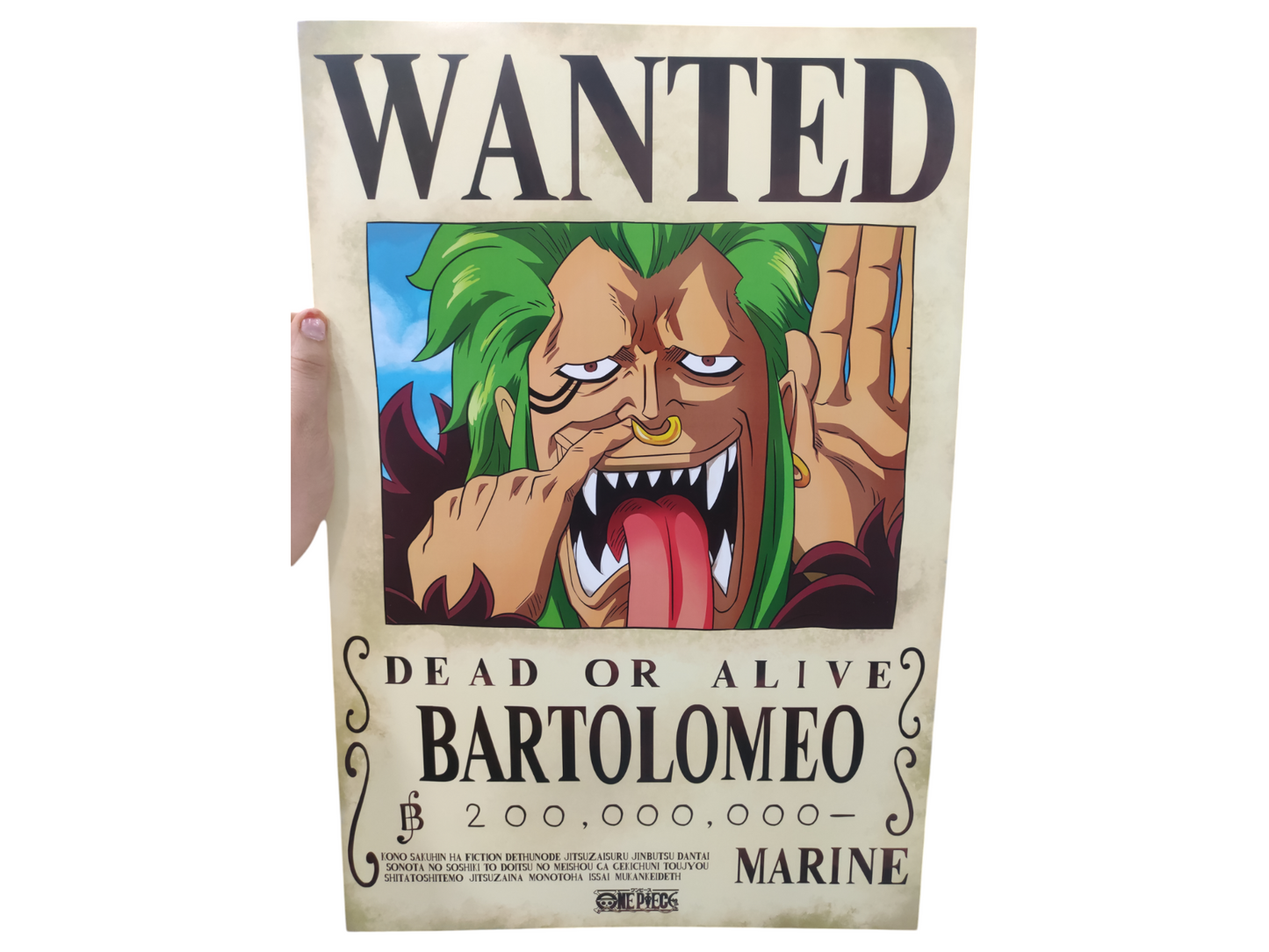 Poster One Piece- bartolomeo