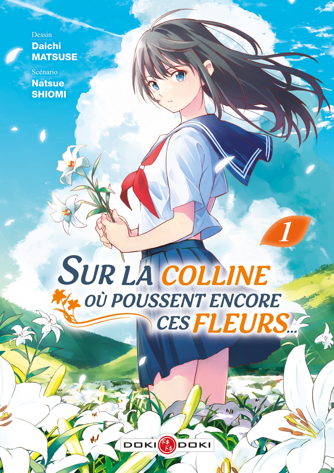 Sur la colline ou poussent encore ces fleurs T01
