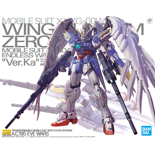 MG 1/100 XXXG-00W0 Wing Gundam Zero EW Ver. Ka - Bandai