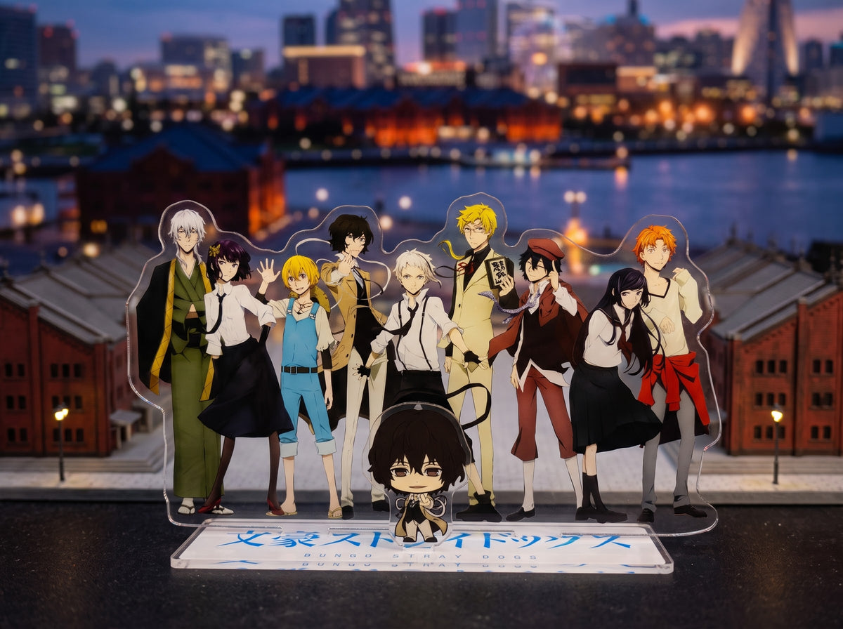 Figure Stand Bungou stray dogs - Groupe -