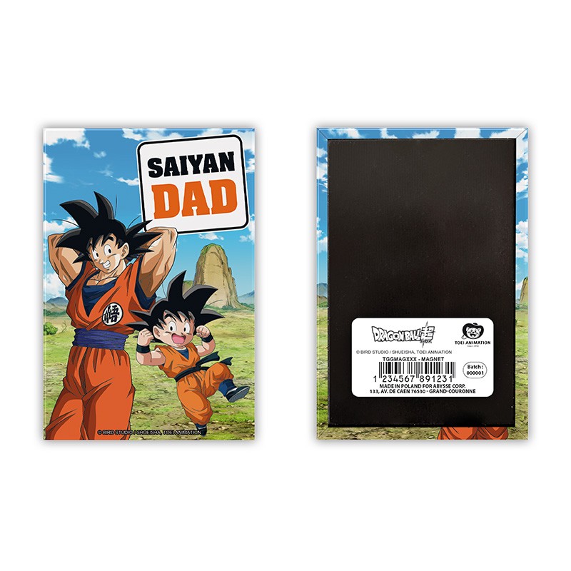 Dragon Ball Super - SAIYAN DAD magnet