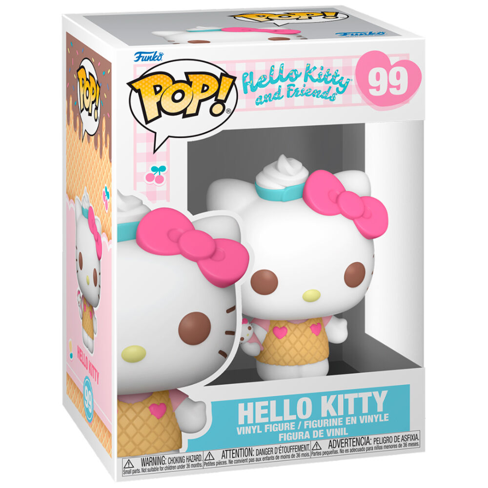 HELLO KITTY - Hello Kitty avec glace - Funko Pop!